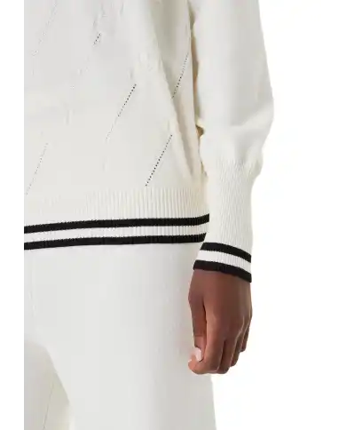 LIU JO MAGLIA BIANCO