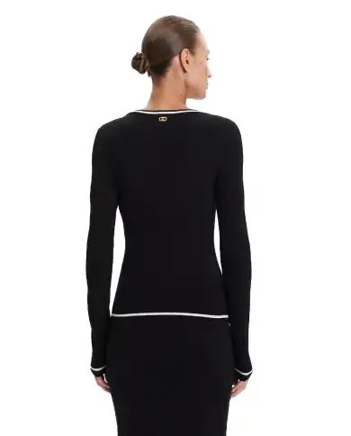 LIU JO MAGLIA NERO LIU JO MAGLIA NERO