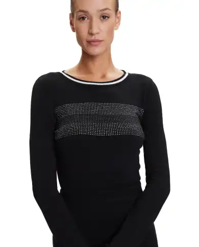 LIU JO MAGLIA NERO LIU JO MAGLIA NERO