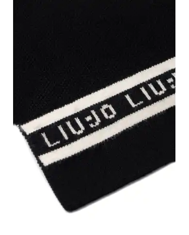 LIU JO SCIARPA NERO LIU JO SCIARPA NERO