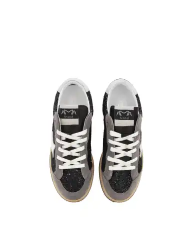 AMA BRAND SNEAKERS NERO