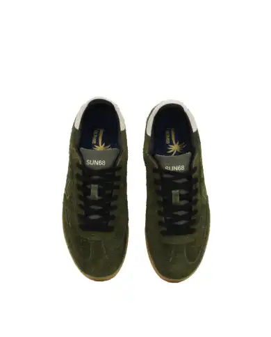 SUN 68 SNEAKERS CALIFORNIA SUN VERDE MILITARE SUN 68 SNEAKERS CALIFORNIA SUN VERDE MILITARE