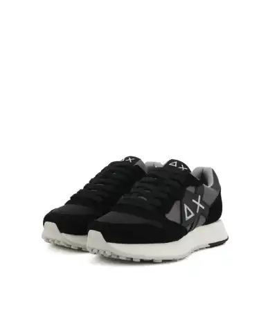 SUN 68 SNEAKERS JAKI BICOLOR NERO SUN 68 SNEAKERS JAKI BICOLOR NERO