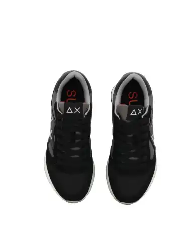 SUN 68 SNEAKERS JAKI BICOLOR NERO SUN 68 SNEAKERS JAKI BICOLOR NERO