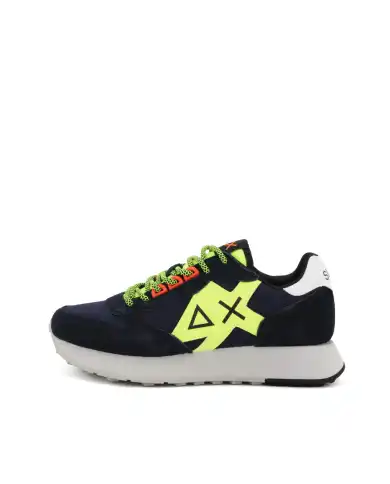 SUN 68 SNEAKERS JAKI FLUO BLU SUN 68 SNEAKERS JAKI FLUO BLU