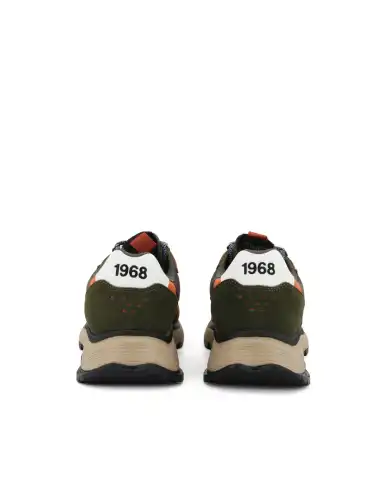 SUN 68 SNEAKERS FIRE & CAMPING MARRONE SUN 68 SNEAKERS FIRE & CAMPING MARRONE