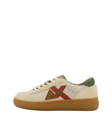 SUN 68 SNEAKERS LUIS LOW BEIGE SUN 68 SNEAKERS LUIS LOW BEIGE