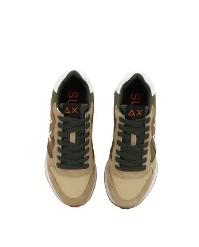 SUN 68 SNEAKERS JAKI BICOLOR BEIGE SUN 68 SNEAKERS JAKI BICOLOR BEIGE