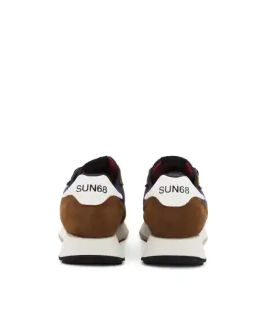 SUN 68 SNEAKERS JAKI BICOLOR MARRONE SUN 68 SNEAKERS JAKI BICOLOR MARRONE