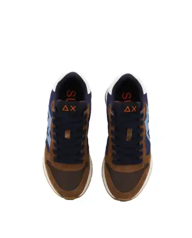 SUN 68 SNEAKERS JAKI BICOLOR MARRONE SUN 68 SNEAKERS JAKI BICOLOR MARRONE