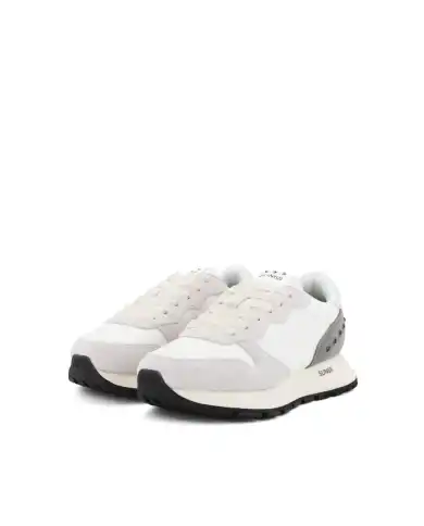 SUN 68 SNEAKERS ALLY STUDS BIANCO