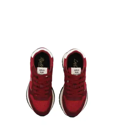 SUN 68 SNEAKERS ALLY GLITTER BORDEAUX SUN 68 SNEAKERS ALLY GLITTER BORDEAUX