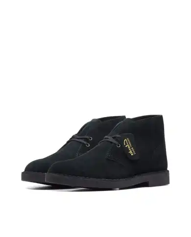 CLARKS POLACCHINI DESERT BOOT NERO CLARKS POLACCHINI DESERT BOOT NERO