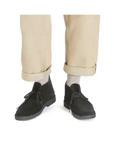 CLARKS POLACCHINI DESERT BOOT NERO CLARKS POLACCHINI DESERT BOOT NERO