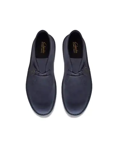 CLARKS POLACCHINI DESERT BOOT BLU CLARKS POLACCHINI DESERT BOOT BLU
