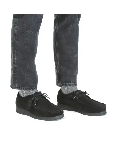 CLARKS INGEGNERE WALLABEE NERO CLARKS INGEGNERE WALLABEE NERO