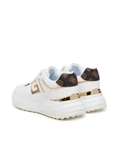 GUESS SNEAKERS FONZI BIANCO