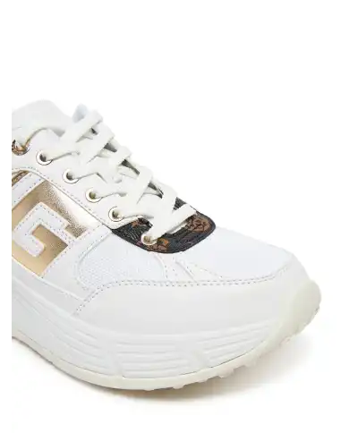 GUESS SNEAKERS FONZI BIANCO