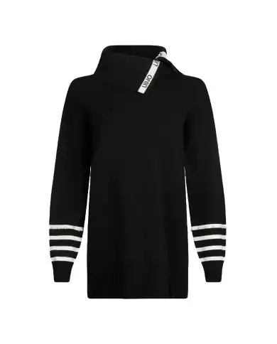LIU JO MAGLIA LUNGA NERO