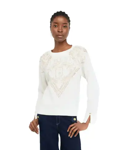 LIU JO MAGLIA BIANCO LIU JO MAGLIA BIANCO