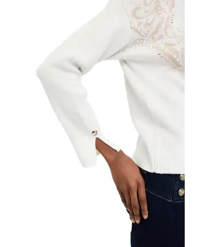 LIU JO MAGLIA BIANCO