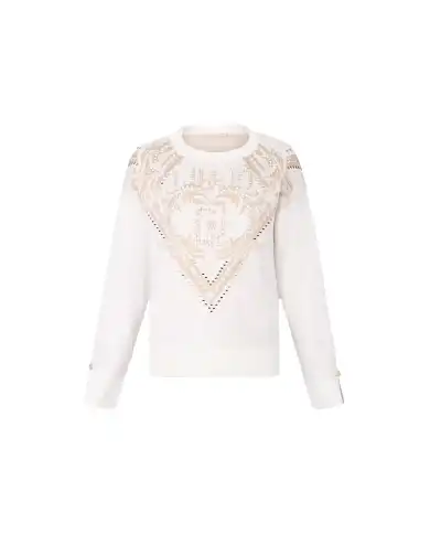 LIU JO MAGLIA BIANCO