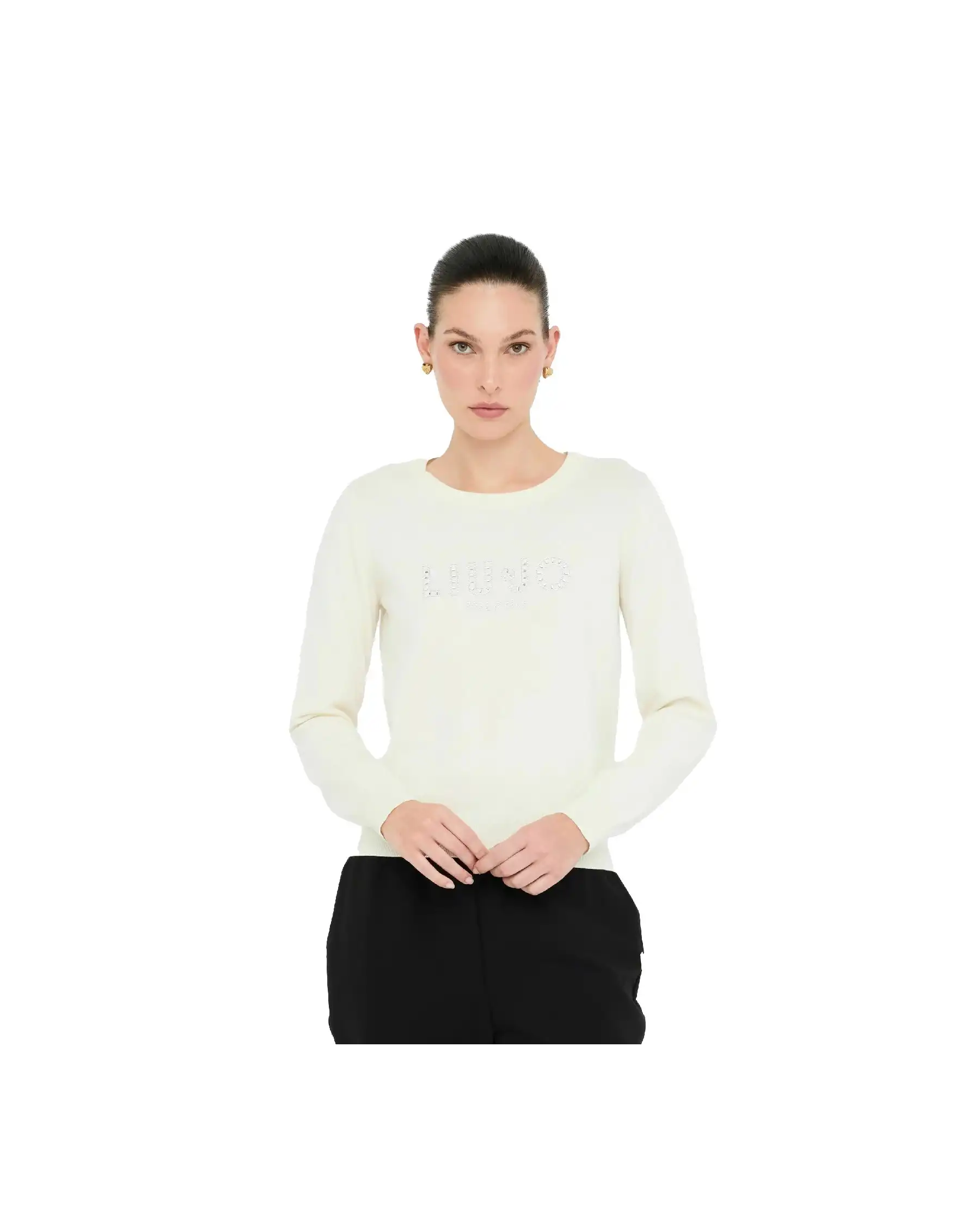 LIU JO MAGLIA BIANCO