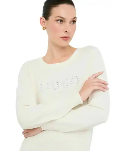 LIU JO MAGLIA BIANCO