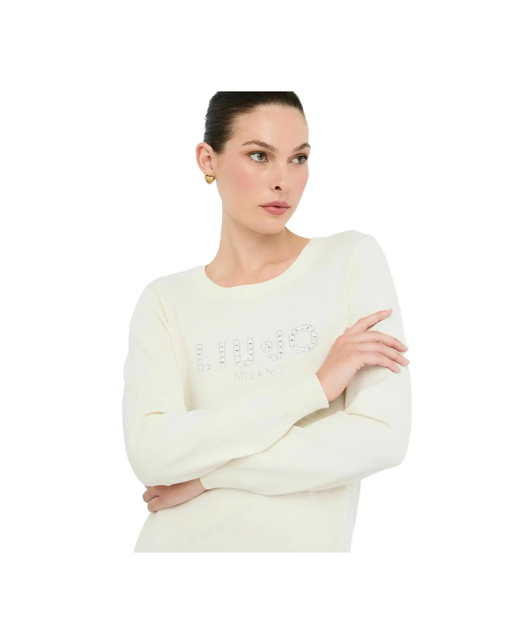 LIU JO MAGLIA BIANCO