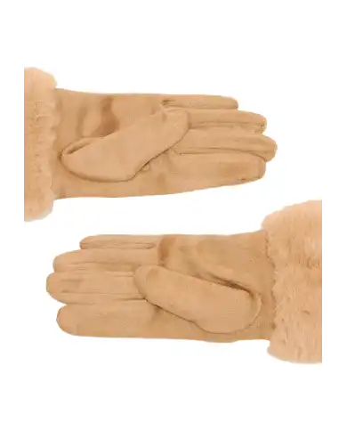 LIU JO GUANTI CAMMELLO