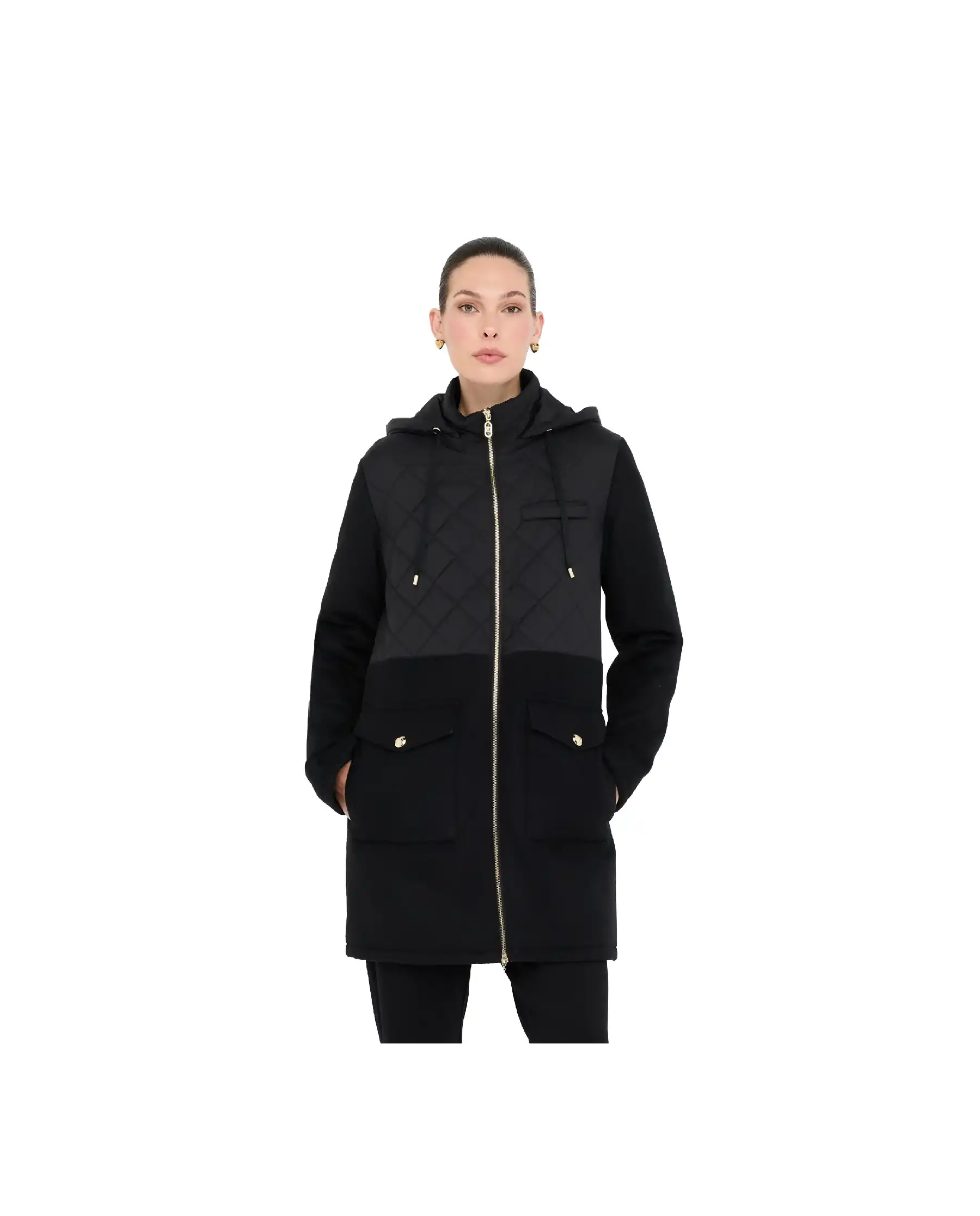 LIU JO PARKA NERO LIU JO PARKA NERO
