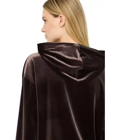 LIU JO FELPA MARRONE