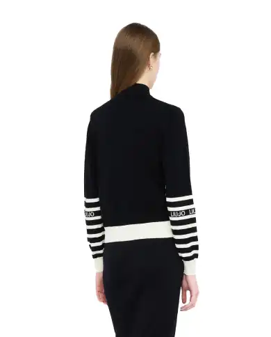 LIU JO CARDIGAN NERO