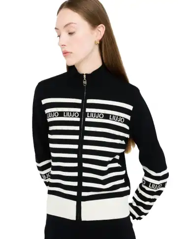 LIU JO CARDIGAN NERO