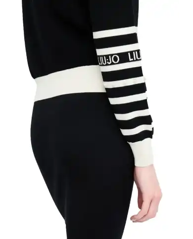 LIU JO CARDIGAN NERO