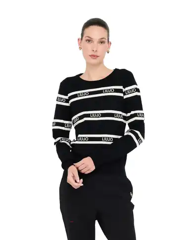 LIU JO MAGLIA NERO LIU JO MAGLIA NERO