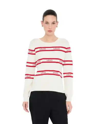 LIU JO MAGLIA BIANCO LIU JO MAGLIA BIANCO