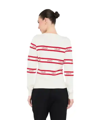 LIU JO MAGLIA BIANCO