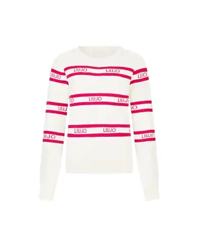 LIU JO MAGLIA BIANCO