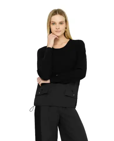 LIU JO MAGLIA NERO LIU JO MAGLIA NERO