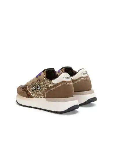 SUN 68 SNEAKERS BIG ALLY GLITTER ORO SUN 68 SNEAKERS BIG ALLY GLITTER ORO