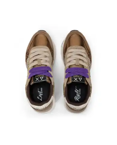 SUN 68 SNEAKERS BIG ALLY GLITTER ORO SUN 68 SNEAKERS BIG ALLY GLITTER ORO