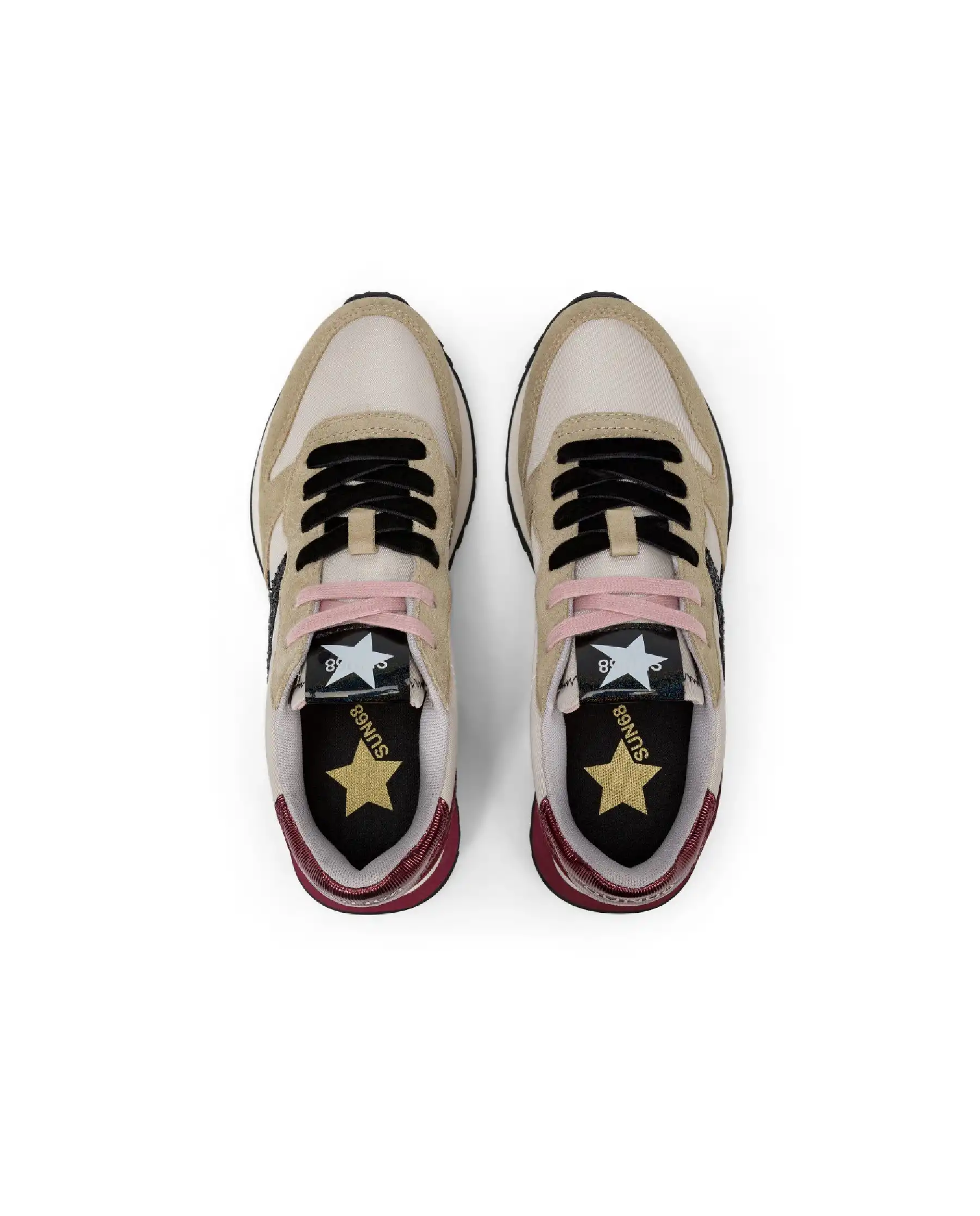 SUN 68 SNEAKERS STARGIRL BEIGE SUN 68 SNEAKERS STARGIRL BEIGE