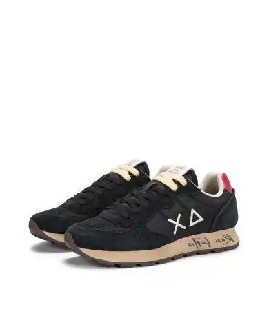 SUN 68 SNEAKERS TOM VINTAGE NERO SUN 68 SNEAKERS TOM VINTAGE NERO