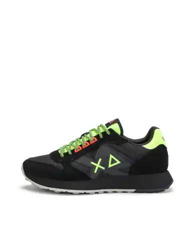 SUN 68 SNEAKERS JAKI FLUO NERO SUN 68 SNEAKERS JAKI FLUO NERO