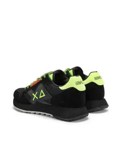 SUN 68 SNEAKERS JAKI FLUO NERO SUN 68 SNEAKERS JAKI FLUO NERO