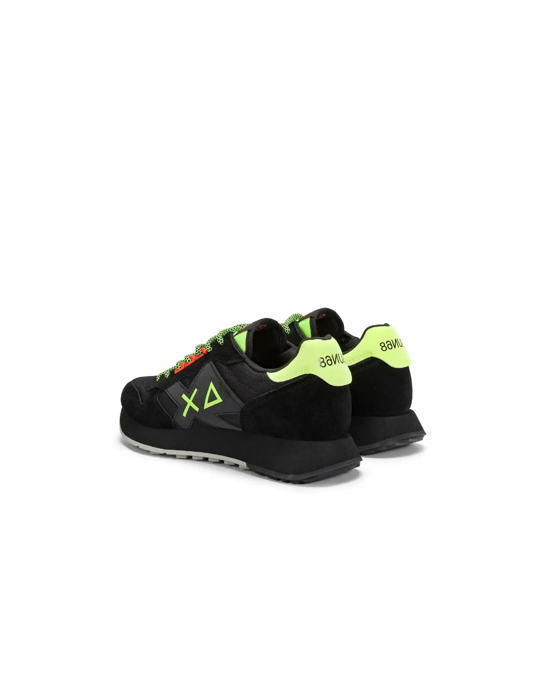 SUN 68 SNEAKERS JAKI FLUO NERO SUN 68 SNEAKERS JAKI FLUO NERO