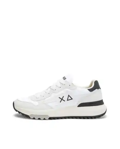 SUN 68 SNEAKERS NIKI SOLID BIANCO SUN 68 SNEAKERS NIKI SOLID BIANCO