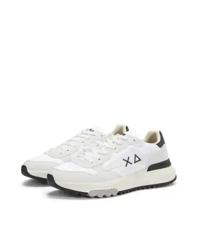 SUN 68 SNEAKERS NIKI SOLID BIANCO SUN 68 SNEAKERS NIKI SOLID BIANCO