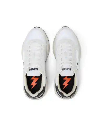 SUN 68 SNEAKERS NIKI SOLID BIANCO SUN 68 SNEAKERS NIKI SOLID BIANCO
